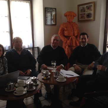 Primera reunión de Asfanuca con los técnicos de Diputación para organizar la VI Jornada sobre la familia