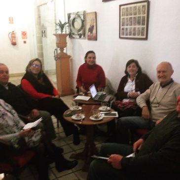 Reunión con los técnicos de Diputación de Cádiz para organizar la VII Jornada de la familia