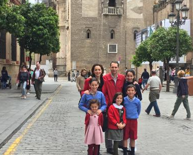 Familias numerosas de Sevilla